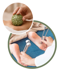 Massage sensoriel et vibratoire avec diapasons